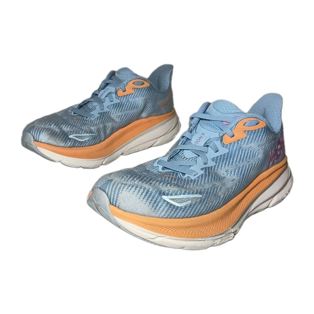 Hoka One One Clifton 9 Women's Size 7.5B Airy Blue / Ice Water Shoes 1127896
